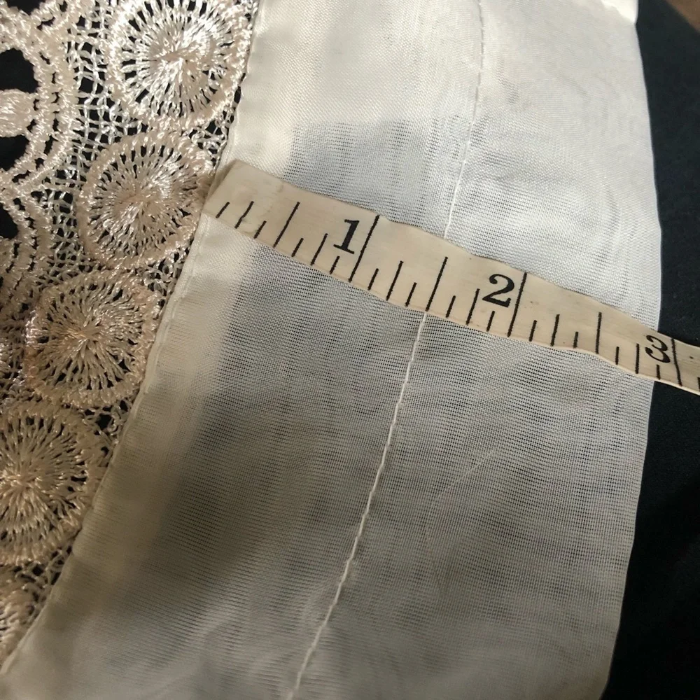 Vintage Lace Curtain Panel